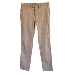 Haikure Sz 34x32 Slim Fit Button Fly Pants Sustainable Casual Minimalist Neutral